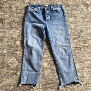 Driftwood Women's Meg Blue Jeans - size 28 - fray hem